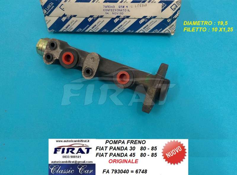 POMPA FRENO FIAT PANDA 30 - 45 (793040)